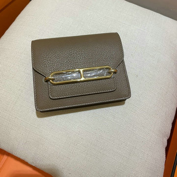 エルメス HERMES 063-HRL12EVJXH　2022年最新入荷 RoulisSlim ミニ ショルダーウォレット ブタ鼻 短財布 ウェストバッグ チェストバッグ クロスボディバッグ