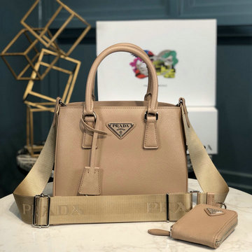 プラダ PRADA GH-PD1BA296LF　2022年最新入荷 ガレリア サフィアーノレザー ミニバッグ ハンドバッグ トートバッグ 2way 斜め掛け ショルダーバッグ レディースかばん