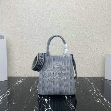 商品名称：プラダ PRADA GH-PD1BA343LS　2022年最新入荷 エンブロイダリー ハンドバッグ トートバッグ 2way 斜め掛け ショルダーバッグ レディースかばん