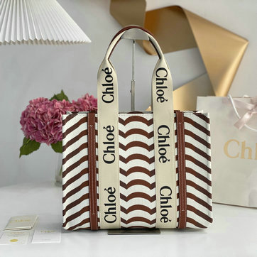 クロエ CHLOE GH-CLE7888TBZ　2022年最新入荷 Woody ミディアム トートバッグ ハンドバッグ 2way 斜め掛け ショルダーバッグ クロスボディバッグ
