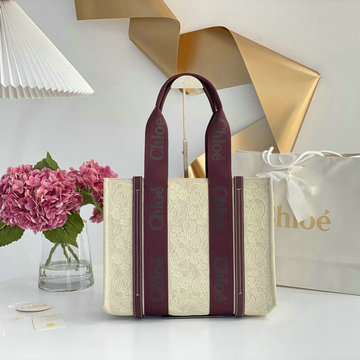 クロエ CHLOE GH-CLE7888YJR　2022年最新入荷 Woody ミディアム トートバッグ ハンドバッグ 2way 斜め掛け ショルダーバッグ クロスボディバッグ