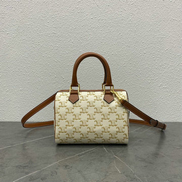 商品名称：セリーヌ CELINE XX-CE197582BBF　2022年最新入荷 スモール ボストンバッグ トートバッグ ハンドバッグ 2way 斜め掛け ショルダーバッグ トリオンフキャンバス