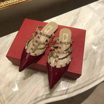 商品名称：ヴァレンティノ Valentino 26-VTJ22028J　2022年最新入荷 ロックスタッズ スリングバック パンプス ローヒールサンダル ピンヒール レディースシューズ 靴