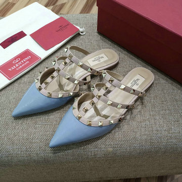 商品名称：ヴァレンティノ Valentino 26-VTJ22028L　2022年最新入荷 ロックスタッズ スリングバック パンプス ローヒールサンダル ピンヒール レディースシューズ 靴