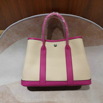 エルメス HERMES 063-H600330BPBM　2022最新入荷 ガーデンパーティー トートバッグ ハンドバッグ ショッピングバッグ キャンパス TCレザー