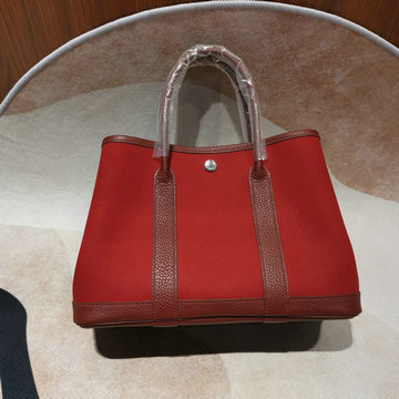 エルメス HERMES 063-H600330BQJH　2022最新入荷 ガーデンパーティー トートバッグ ハンドバッグ ショッピングバッグ キャンパス TCレザー