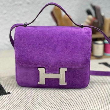 エルメス HERMES 063-H108218JPYHZ　2022最新入荷 コンスタンス 斜め掛け ショルダーバッグ クロスボディバッグ レディースかばん スエード