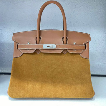 エルメス HERMES 063-HBK30JSYJZ　2022最新入荷 バーキンバッグ トップハンドルバッグ トートバッグ ハンドバッグ レディースかばん クロコ革