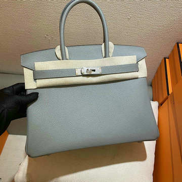 エルメス HERMES 063-HBK30TGYHH　2022最新入荷 バーキンバッグ トップハンドルバッグ トートバッグ ハンドバッグ レディースかばん togo革