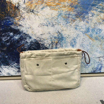 エルメス HERMES 063-HEB22004　2022最新入荷 fourbi バックインバッグ 手持ちかばん クラッチバッグ ポーチ 収納袋 キャンパス