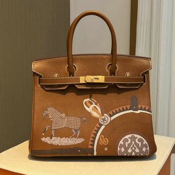 商品名称：エルメス HERMES 063-HBK30TGYJZS　2022最新入荷 バーキンバッグ トップハンドルバッグ トートバッグ ハンドバッグ レディースかばん togo革