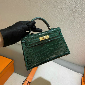 エルメス HERMES 063-HKL19EMGJGL　2022最新入荷 ミニ ケリー トップハンドルバッグ トートバッグ ハンドバッグ 2way 斜め掛け ショルダーバッグ レディースかばん
