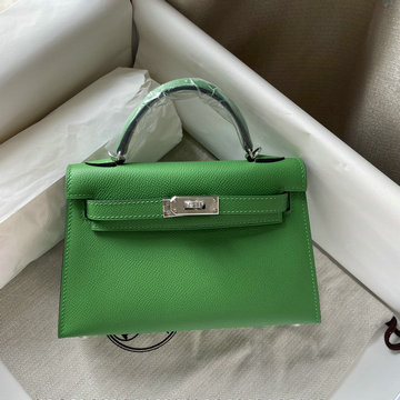 エルメス HERMES 063-HKL19SQYZG　2022最新入荷 ミニ ケリー トップハンドルバッグ トートバッグ ハンドバッグ 2way 斜め掛け ショルダーバッグ エプソン