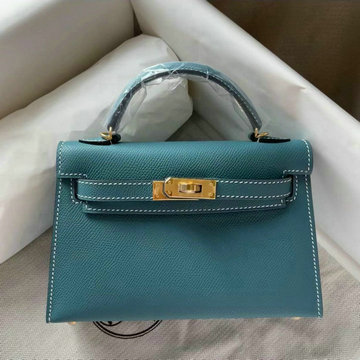 エルメス HERMES 063-HKL19SQJZL　2022最新入荷 ミニ ケリー トップハンドルバッグ トートバッグ ハンドバッグ 2way 斜め掛け ショルダーバッグ エプソン