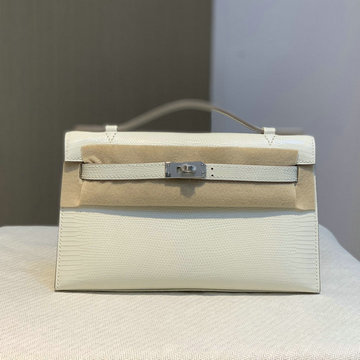 エルメス HERMES 063-HKL22XPYBS　2022最新入荷 ケリー ポシェット トップハンドルバッグ トートバッグ ハンドバッグ 2way 斜め掛け ショルダーバッグ リザード革