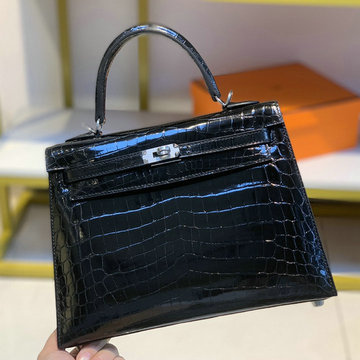 エルメス HERMES 063-HKL25EGYBK　2022最新入荷 ケリー トップハンドルバッグ トートバッグ ハンドバッグ 2way 斜め掛け ショルダーバッグ レディースかばん BOX革