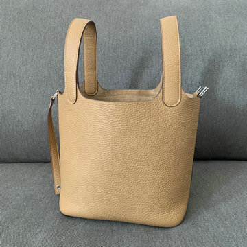 エルメス HERMES 063-HPT18TCYBG　2022年最新入荷 ピコタン バケットバッグ トートバッグ ハンドバッグ ショッピングバッグ レディースかばん