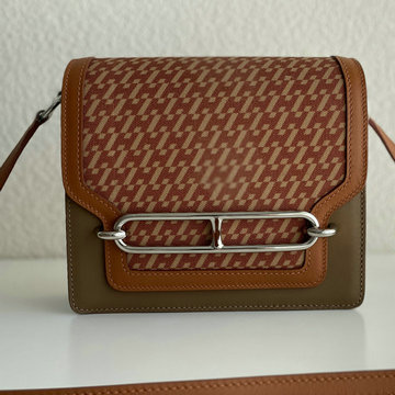 エルメス HERMES 063-HRL19EVPYHZ　2022年最新入荷 ルリ ミニ フラップバッグ 斜め掛け ショルダーバッグ クロスボディバッグ レディースかばん Evercolor革