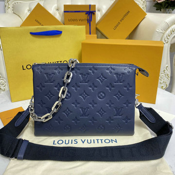 ルイヴィトン LOUISVUITTON 057-M21282　2022年最新入荷 クッサン PM 斜め掛け ショルダーバッグ クロスボディバッグ ウィメンズバッグ ラムレザー