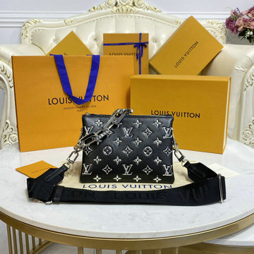 ルイヴィトン LOUISVUITTON 057-M21661X　2022年最新入荷 クッサン BB 斜め掛け ショルダーバッグ クロスボディバッグ ウィメンズバッグ ラムレザー