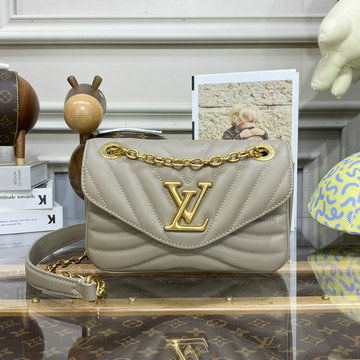 ルイヴィトン LOUISVUITTON 057-M20838　2022年最新入荷 ニューウェーブ チェーンバッグ 斜め掛け ショルダーバッグ クロスボディバッグ レディースかばん