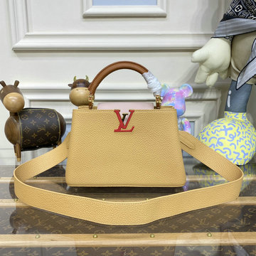 商品名称：ルイヴィトン LOUISVUITTON 057-M20784Z　2022年最新入荷 カプシーヌ PM トップハンドルバッグ トートバッグ ハンドバッグ 2way 斜め掛け ショルダーバッグ