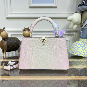 商品名称：ルイヴィトン LOUISVUITTON 057-N99737D　2022年最新入荷 カプシーヌ PM トップハンドルバッグ トートバッグ ハンドバッグ 2way 斜め掛け ショルダーバッグ