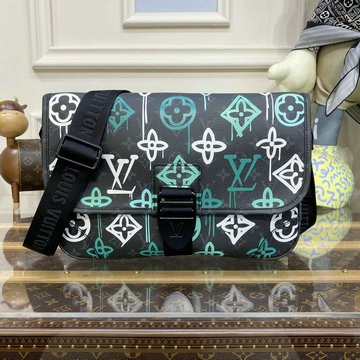 ルイヴィトン LOUISVUITTON 057-M21394　2022年最新入荷 アーチ― メッセンジャーバッグ 斜め掛け ショルダーバッグ メンズかばん クロスボディバッグ