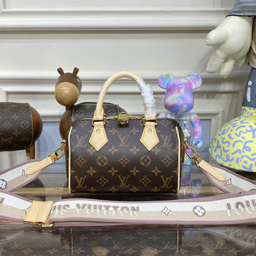 ルイヴィトン LOUISVUITTON 057-M46222　2022年最新入荷 スピーディ バンドリエール 20 ボストンバッグ トートバッグ 斜め掛け ショルダーバッグ クロスボディバッグ