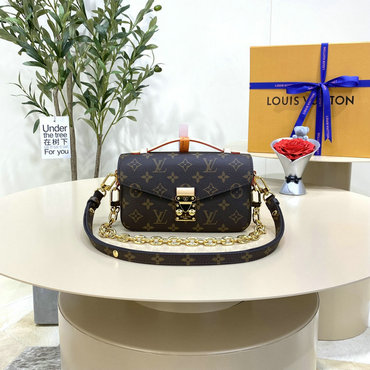 ルイヴィトン LOUISVUITTON 057-M46279　2022年最新入荷 ポシェット メティス EAST WEST トップハンドルバッグ トートバッグ 2way ショルダーバッグ