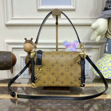 ルイヴィトン LOUISVUITTON 057-M46358Y　2022年最新入荷 ドップ キット 手持ちかばん 洗面具収納 ポーチ ダブルファスナー開閉式 モノグラム エクリプス キャンバス