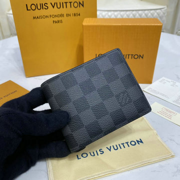 ルイヴィトン LOUISVUITTON 057-N62663　2020年最新入荷 ポルトフォイユ ミュルティプル 二つ折り短財布 ショートウォレット カードポケット ミエグラフィット