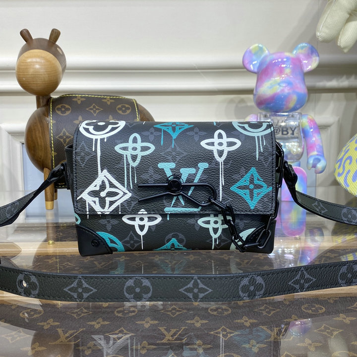 ルイヴィトン LOUISVUITTON 057-M81852　2020年最新入荷 スティーマー ウエアラブル ウォレット 斜め掛け ショルダーバッグ クロスボーンバッグ キャンバス