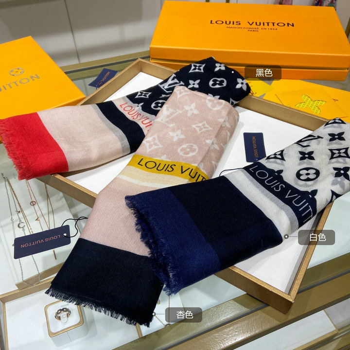 ルイヴィトン LOUISVUITTON AN-WJLV22077　2022年最新入荷 ショール ロングスカーフ マフラー ストール カシミヤ