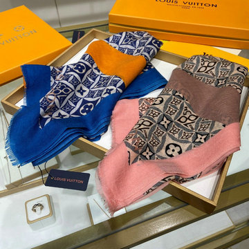 ルイヴィトン LOUISVUITTON AN-WJLV22081　2023年最新入荷 ショール ロングスカーフ マフラー ストール カシミヤ