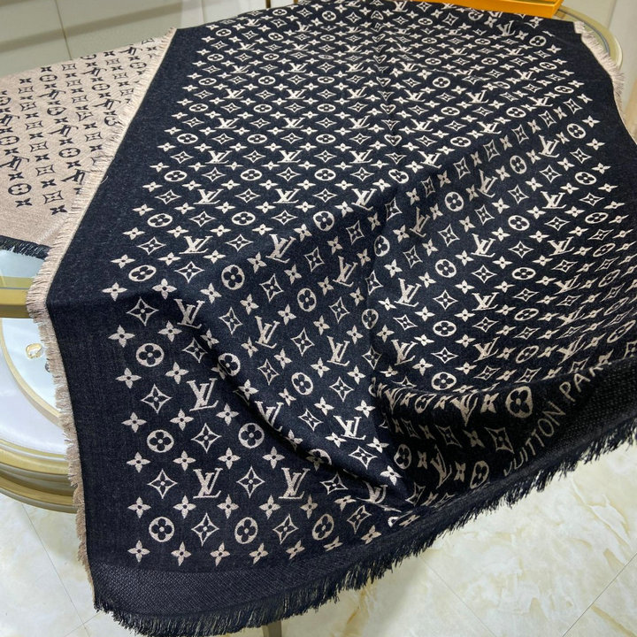 ルイヴィトン LOUISVUITTON AN-WJLV22086　2023年最新入荷 ショール ロングスカーフ マフラー ストール カシミヤ