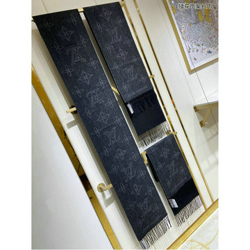 ルイヴィトン LOUISVUITTON AN-WJLV22088　2023年最新入荷 M77902 エシャルプ フライト モード マヒナ ショール ロングスカーフ マフラー ストール カシミヤ