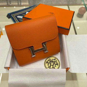 エルメス HERMES 063-H707SYCS　2022年最新入荷 コンスタンス ポケット ショートウォレット 手持ちかばん クラッチバッグ 短財布