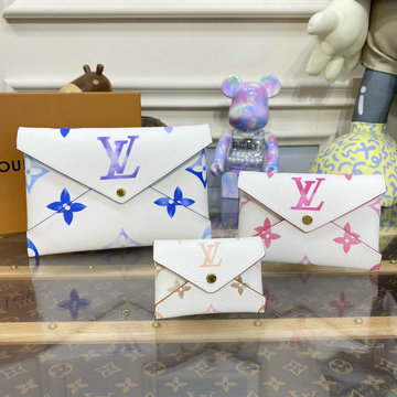 ルイヴィトン LOUISVUITTON 057-M82387 2023年最新入荷 LV バイ ザ プール ポシェット キリガミ 手持ちかばん クラッチバッグ 三つセット
