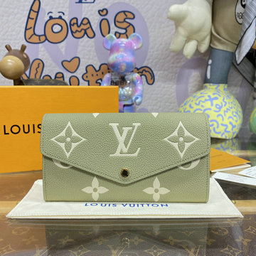 ルイヴィトン LOUISVUITTON 057-M82516 2023年最新入荷 ポルトフォイユ サラ NM 二つ折り長財布 ロングウォレット 小銭入れポケット付き