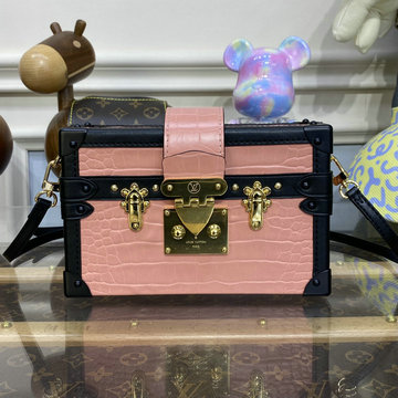 ルイヴィトン LOUISVUITTON 057-N94243 2023年最新入荷 プティット マル トランクバッグ 斜め掛け ショルダーバッグ クロスボディバッグ スクエアバッグ