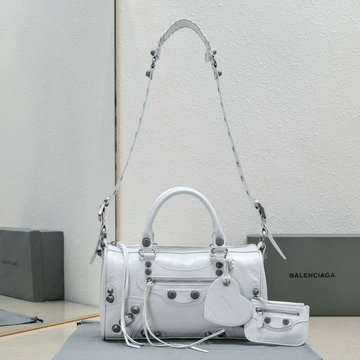 バレンシアガ BALENCIAGA 025-BA743356DBS 2023年最新入荷 LE CAGOLE ダッフルバッグ トートバッグ 2way ショルダーバッグ クロスボディバッグ