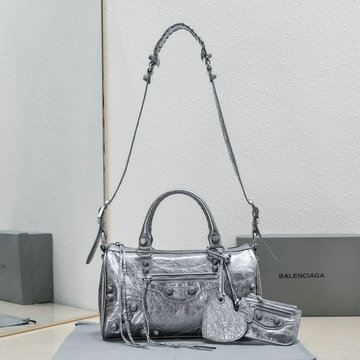 バレンシアガ BALENCIAGA 025-BA743356DSY 2023年最新入荷 LE CAGOLE ダッフルバッグ トートバッグ 2way ショルダーバッグ クロスボディバッグ