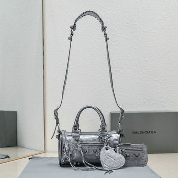 バレンシアガ BALENCIAGA 025-BA743356ZSY 2023年最新入荷 LE CAGOLE ダッフルバッグ トートバッグ 2way ショルダーバッグ クロスボディバッグ