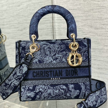 商品名称：クリスチャンディオール CHRISTIAN DIOR 025-CD0565CXHL 2023年最新入荷 レディ ディオール スモール トートバッグ 2way 斜め掛け ショルダーバッグ