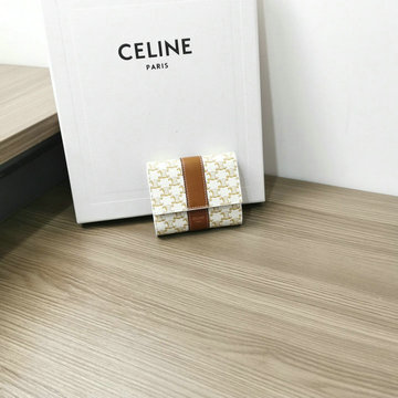 商品名称：セリーヌ CELINE 025-CE10D572BBS 2023年最新入荷 スモール トリフォールドウォレット 三つ折り短財布 ショートウォレット 札入れ カード入れ コイン入れ