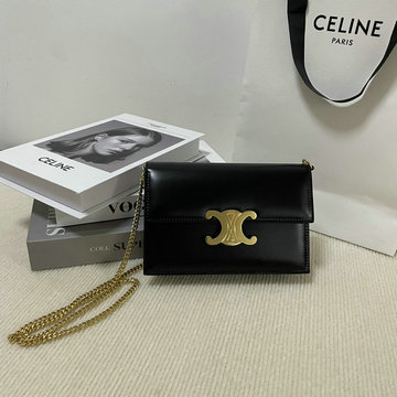 セリーヌ CELINE 025-CE10L773BK 2023年最新入荷 クラッチ ソワレ フラップバッグ チェーンポーチ 斜め掛け ショルダーバッグ クロスボディバッグバッグ