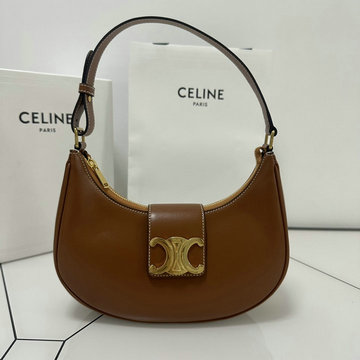 セリーヌ CELINE 025-CE114493PZS 2023年最新入荷 ミディアム AVA アヴァ トリオンフ バッグ ホーボーバッグ 肩掛け ショルダーバッグ