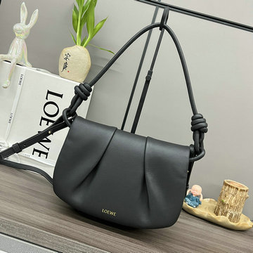 商品名称：ロエベ LOEWE 025-LE062317BK 2023最新入荷 パセオ サッチェル ホーボーバッグ 斜め掛け ショルダーバッグ クロスボディバッグバッグ