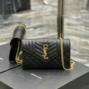 商品名称：イヴサンローラン Saint laurent YSL 025-YSL620280BK 2023年最新入荷 モノグラム チェーンウォレット 斜め掛け ショルダーバッグ クロスボディバッグ